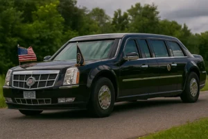 Limousine on Airstrip